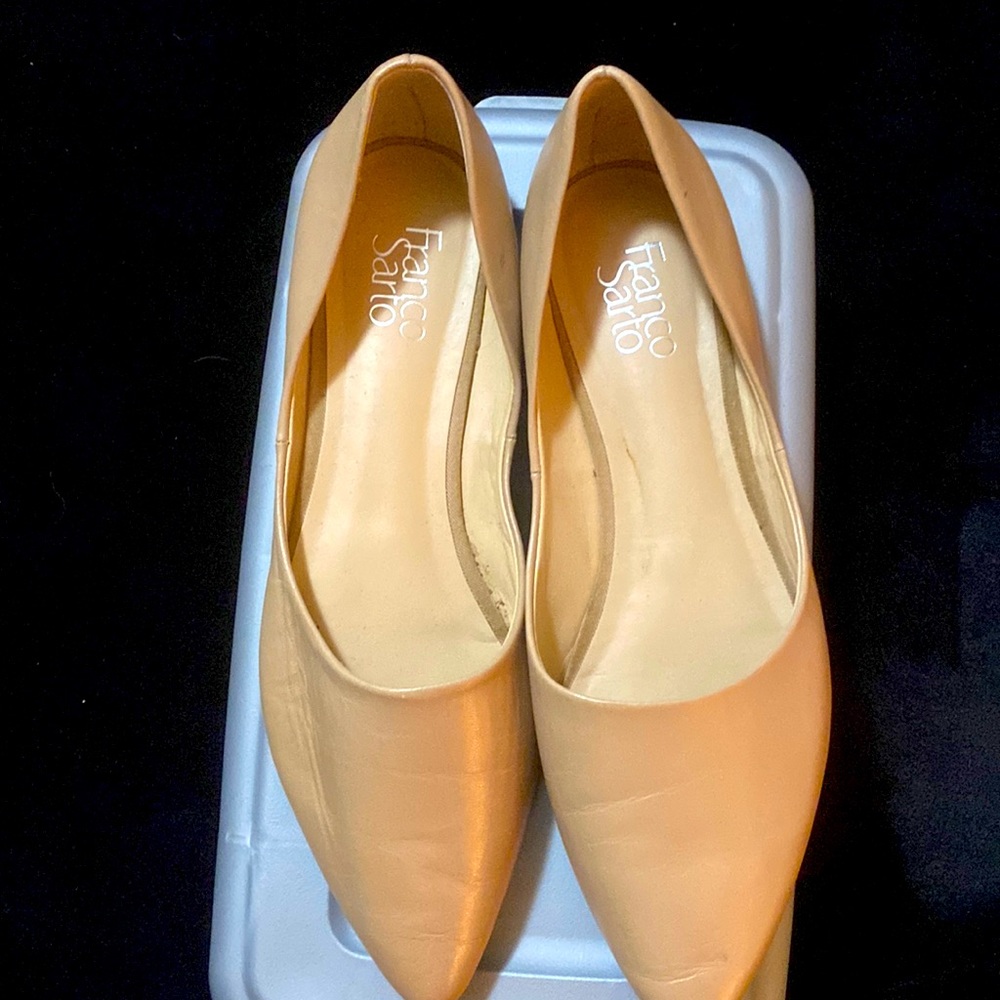 Franco Sarto Tan flats